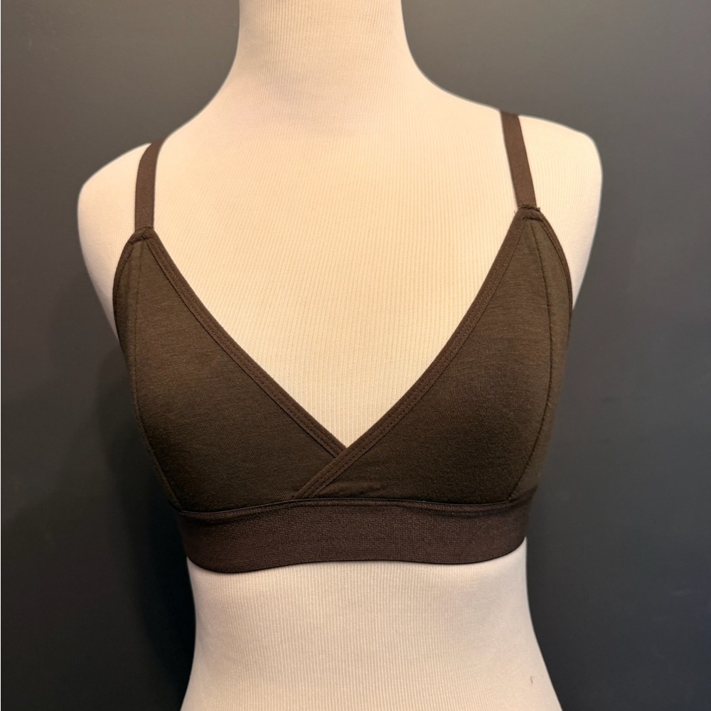 Richer Poorer Army Green Bra